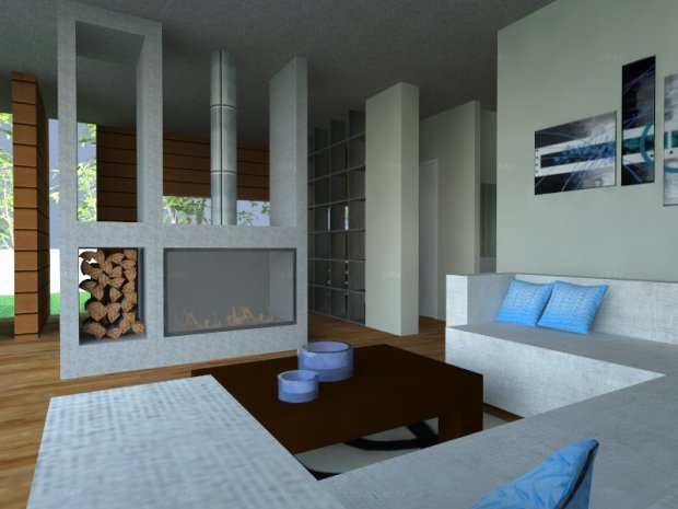 CUBE CONCEPT - wooden house model