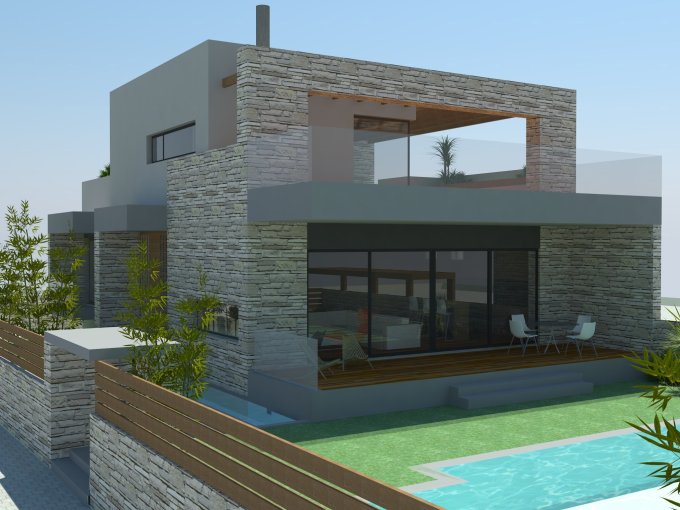 ΚΑΤΟΙΚΙΑ ΣΤΟ ΛΑΓΟΝΗΣΙ - συνεργασία με Αρχιτέκτονα Χρήστο Παπαφιλίππου