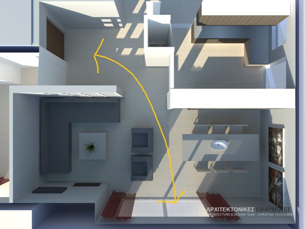 (2014) Αναδιαρρύθμιση Διαμερίσματος Στην Αγία Παρασκευή 