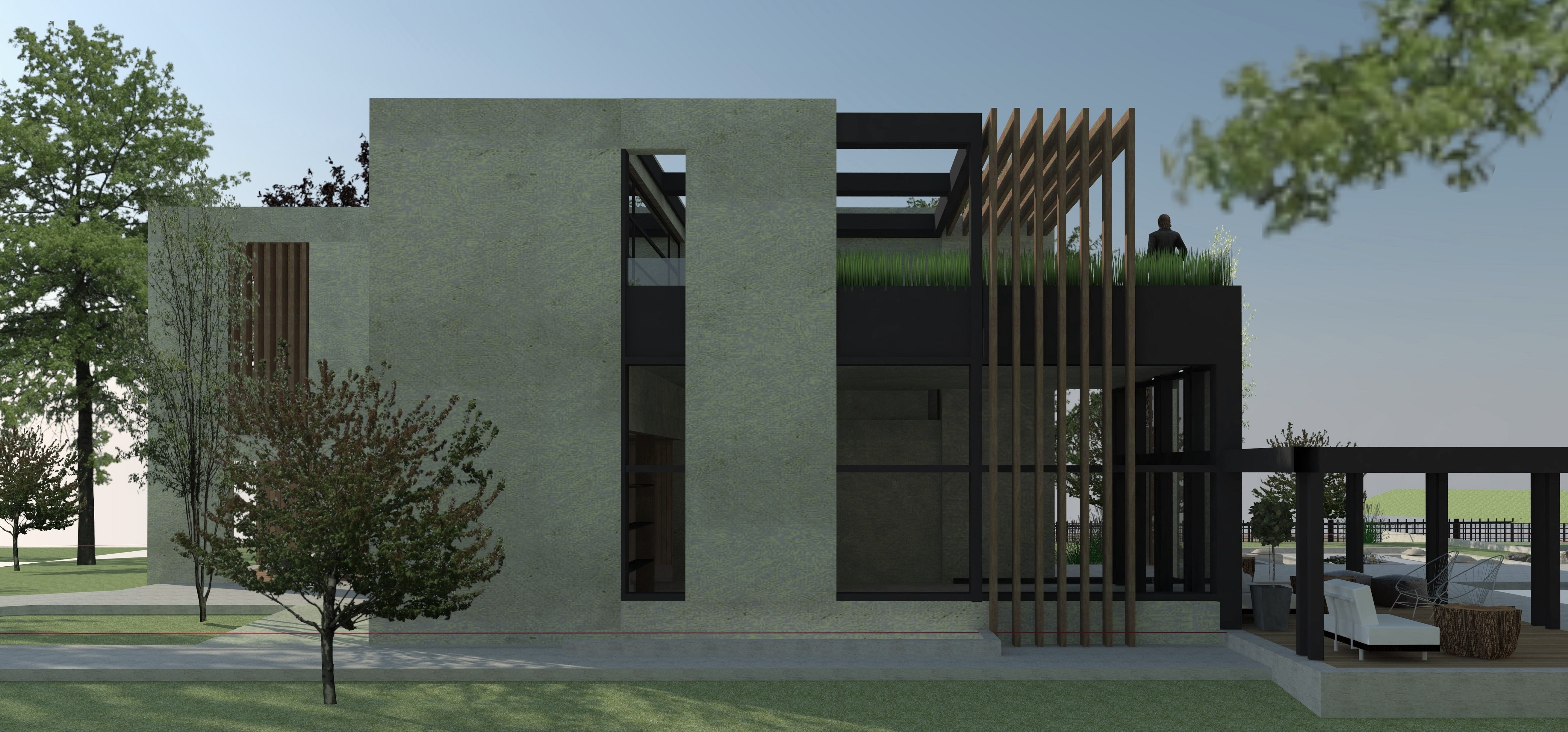 Boutique Hotel - Μετέωρα - πλάγια όψη