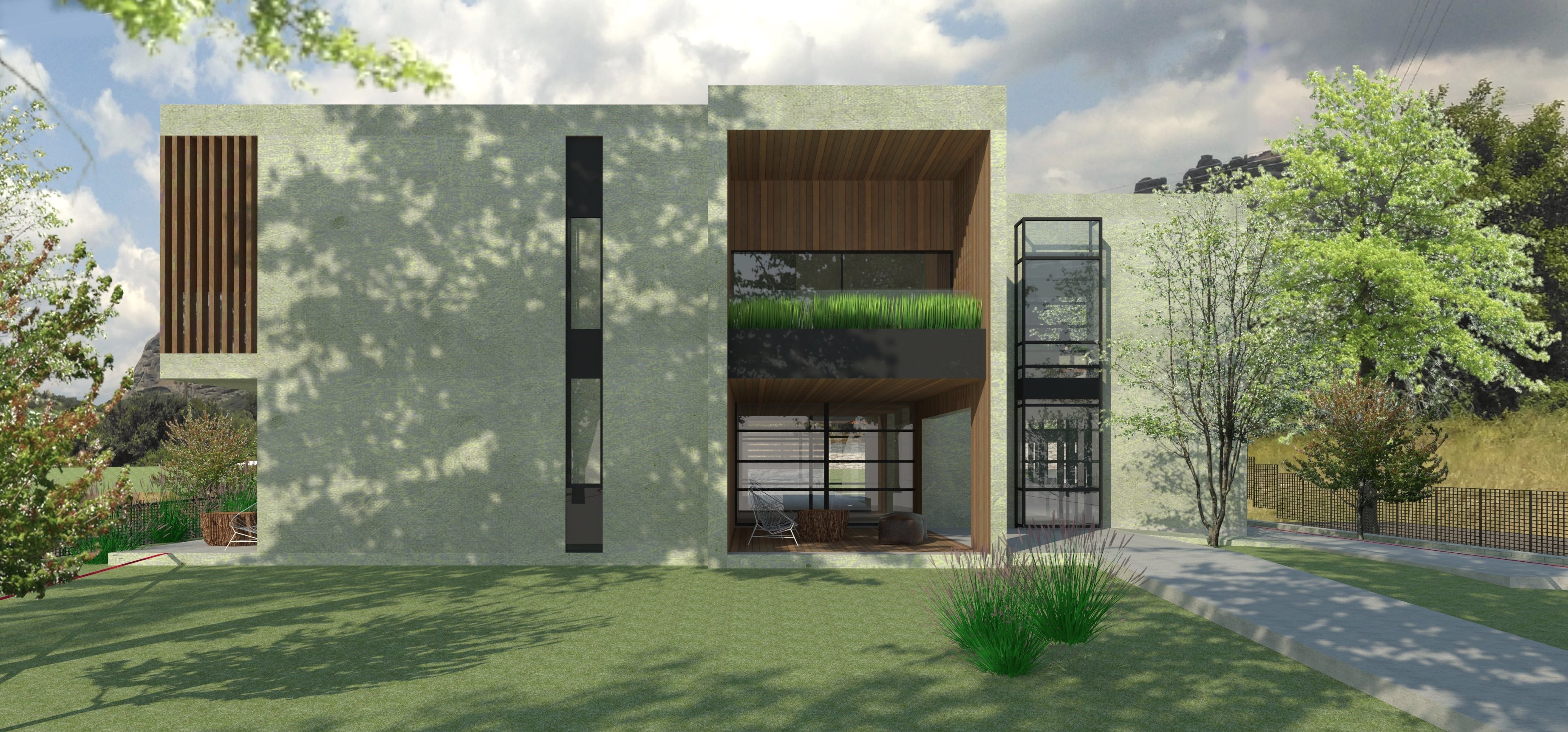 Boutique Hotel - Μετέωρα-back view