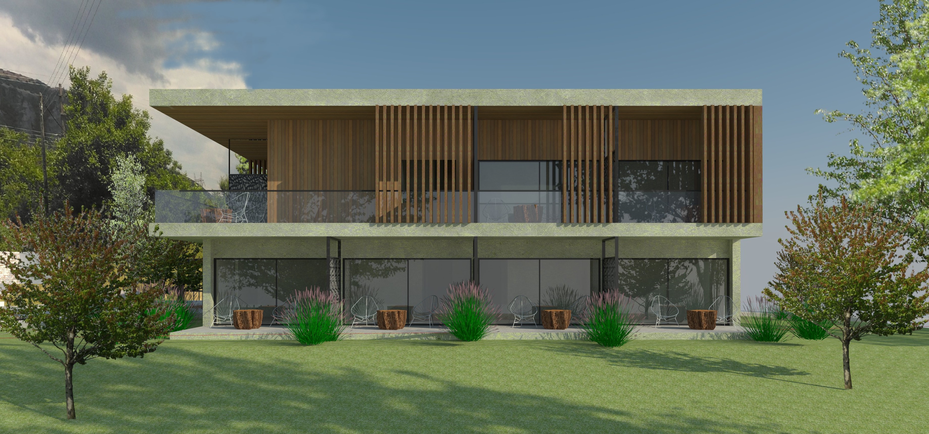 Boutique Hotel - Μετέωρα, side view_rooms