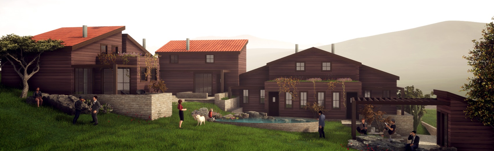 Τουριστικές κατοικίες στην Αγία Μαρίνα